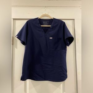 Figs Scrub Set in Navy